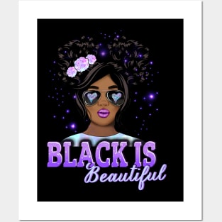 Black is Beautiful, Black Girl Magic, Black Queen, Black Woman, Black History Posters and Art